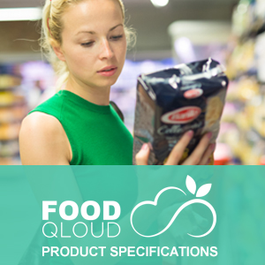 foodqloud product specifications declaration ingredients netsuite food